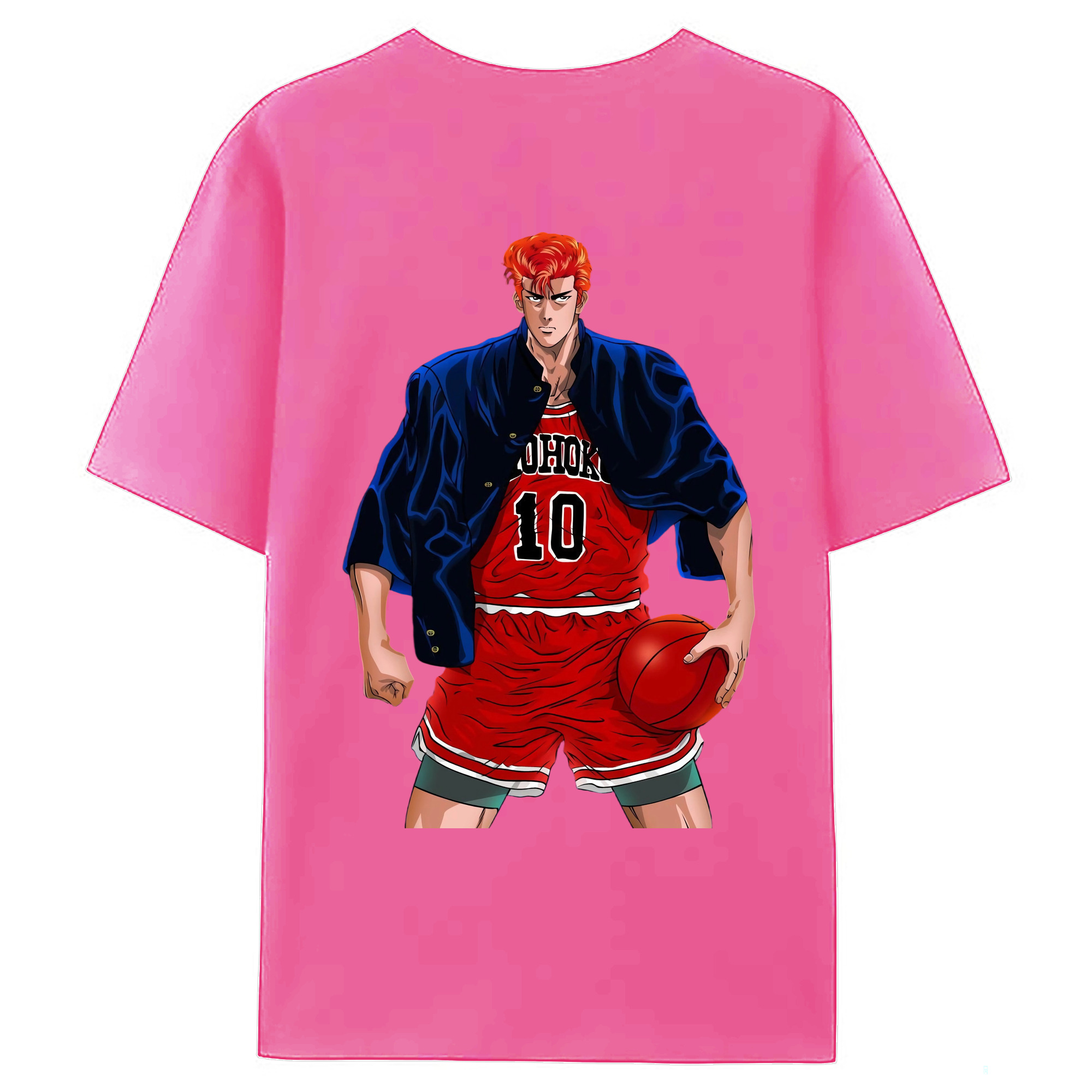 （画像用） SLAM DUNK／スラムダンク レディース半袖Tシャツ(バックプリント)